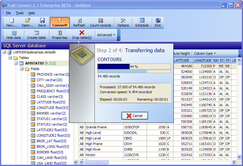 Full Convert Enterprise Screenshot